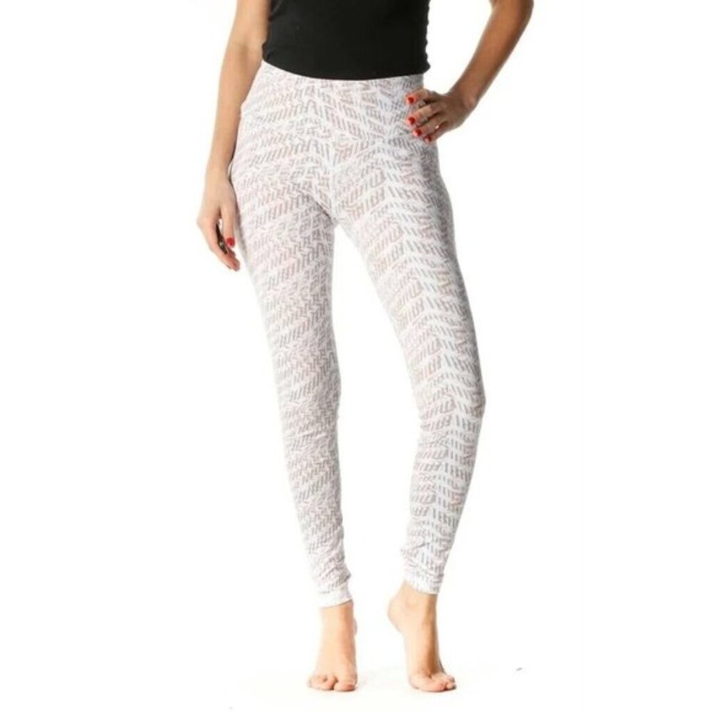 Womens Victoria Secret Sport VSX Knockout High-Waisted Leggings Grey Size Medium